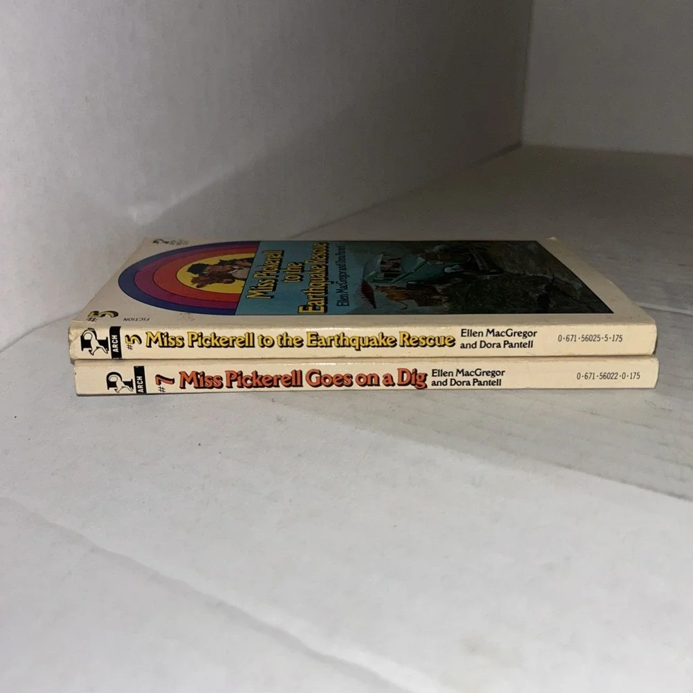Miss Pickerell Book Lot 2 Rare Volumes 